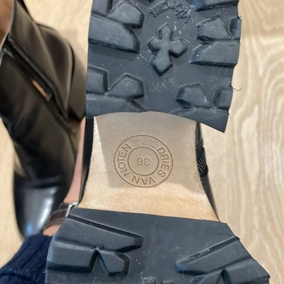 Dries van noten black boots - Picture 4 of 5